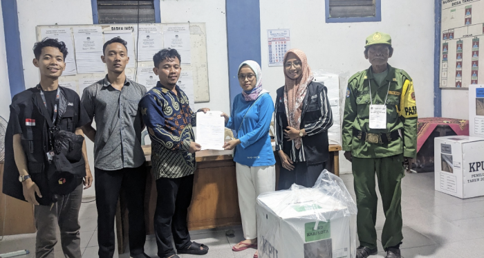 Pelaksanaan Pemilu tahun 2024 desa Tanjungsari 02