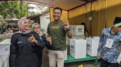 Pelaksanaan Pemilu tahun 2024 desa Tanjungsari