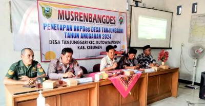 Penyusunan RKPDes Desa Tanjungsari Tahun Anggaran 2024