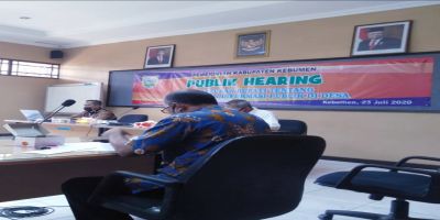 Publik Hearing Peraturan Bupati Kebumen Tentang Keterbukaan Informasi Publik